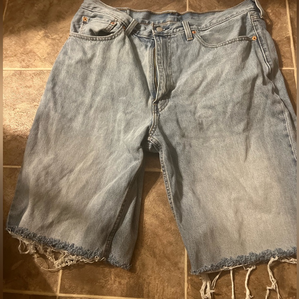 Levi Strauss & Co. ripped shorts